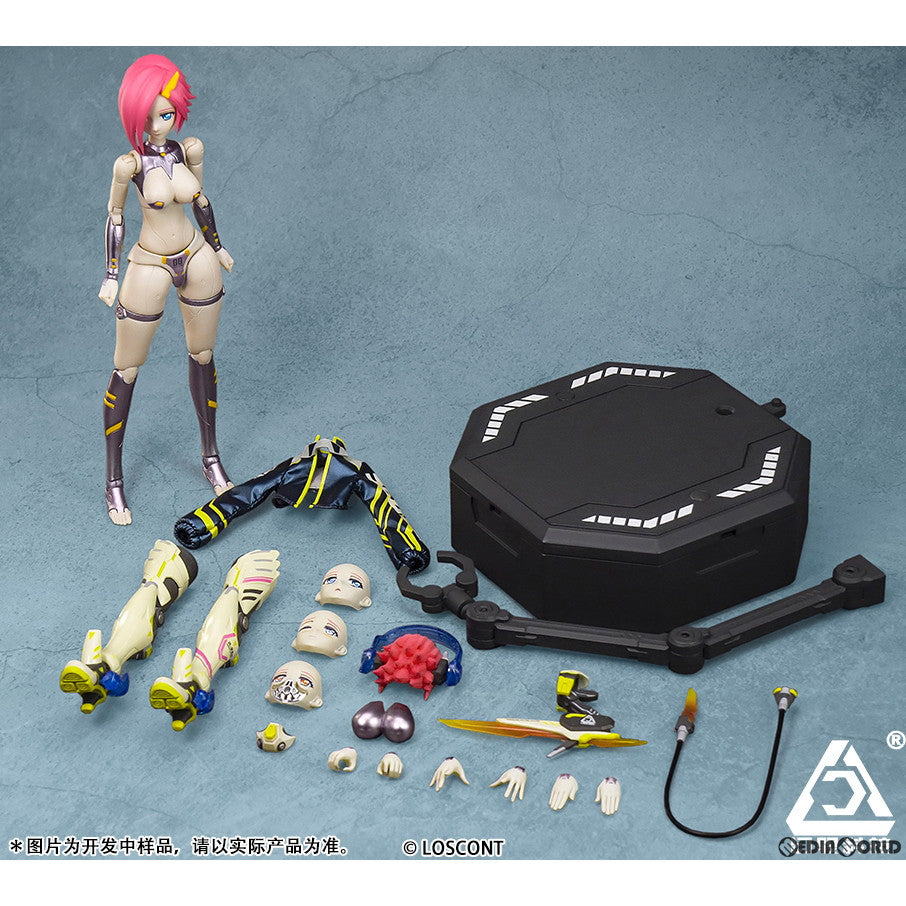 【新品即納】[FIG] 装戦天使(アームド・バトル・エンジェルズ) シリーズ ABA-001 幻刃・紫蘭(ブレード・ヴァイオレット) 1/12 完成品 可動フィギュア LOSCONT(ロスコント) (20240930)