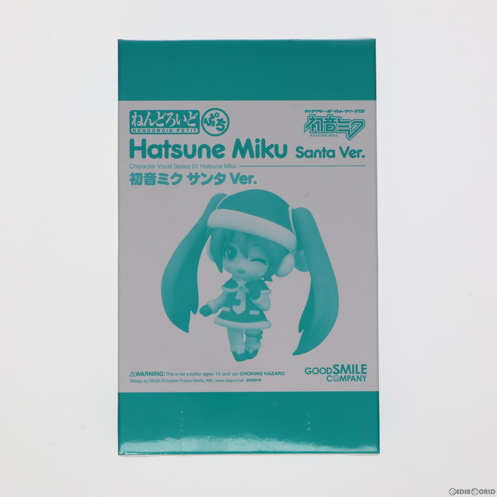 【中古即納】[FIG] (フィギュア単品) ファミリーマート限定 ねんどろいどぷち 初音ミク サンタVer. 初音ミク 森の小さなおうちケーキ 同梱品 完成品 可動フィギュア ファミリーマート/グッドスマイルカンパニー(20131224)