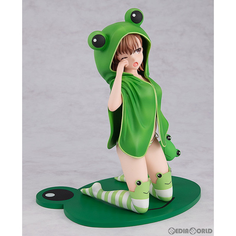 【新品即納】[FIG] 御坂美琴(みさかみこと) フード☆るっく ゲコ太ver. とある科学の超電磁砲T 1/7 完成品 フィギュア KADOKAWA(カドカワ) /グッドスマイルカンパニー(20240229)