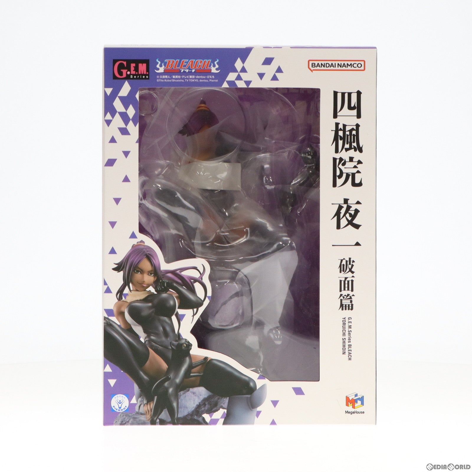 【中古即納】[FIG] (再販)G.E.M.シリーズ 四楓院夜一(しほういんよるいち) 破面篇 BLEACH(ブリーチ) 完成品 フィギュア 一部店舗&オンラインショップ限定 メガハウス(20210228)