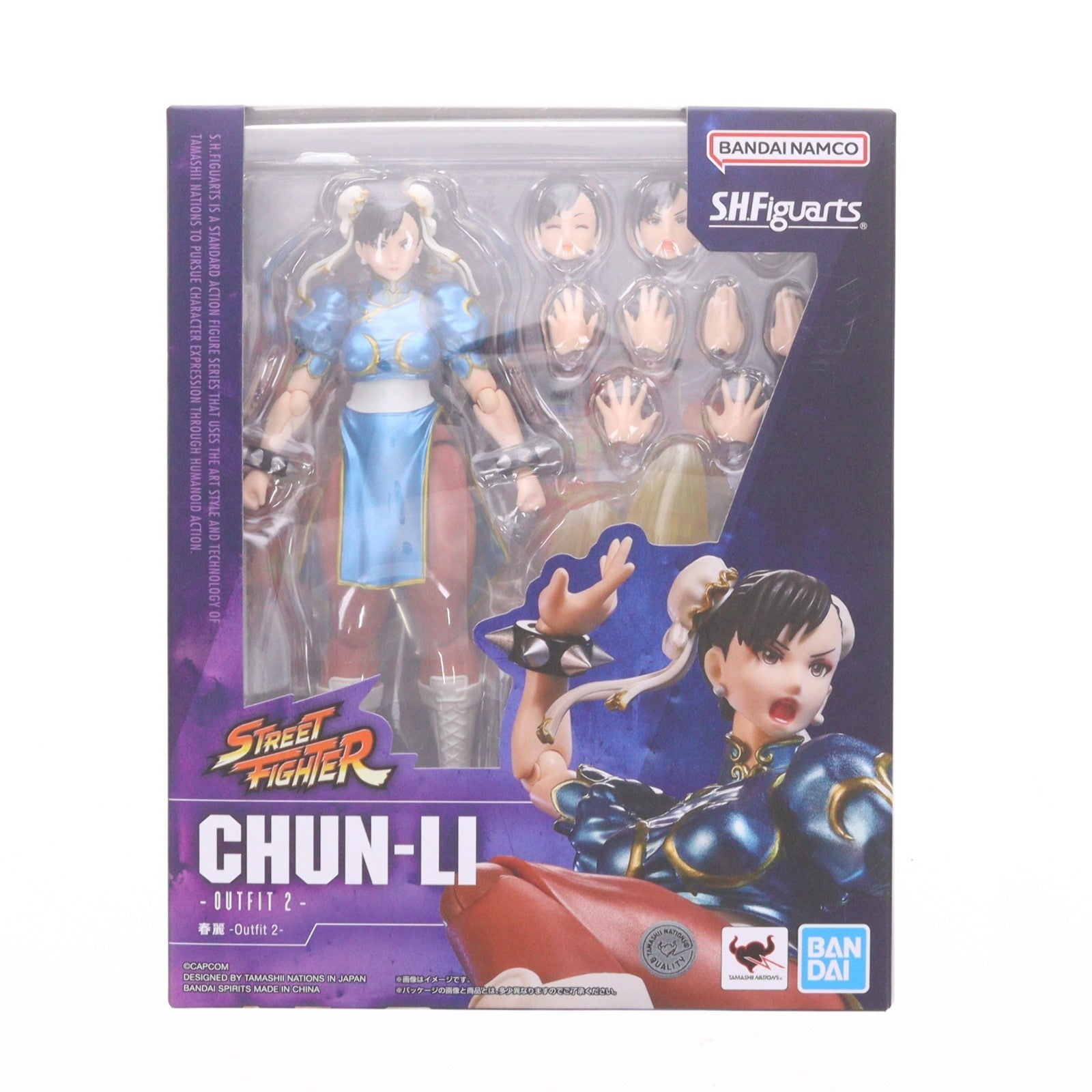 【新品】【お取り寄せ】[FIG] (再販) S.H.Figuarts(フィギュアーツ) 春麗(チュンリー) -Outfit 2- ストリートファイターシリーズ 完成品 可動フィギュア バンダイスピリッツ(20260314)