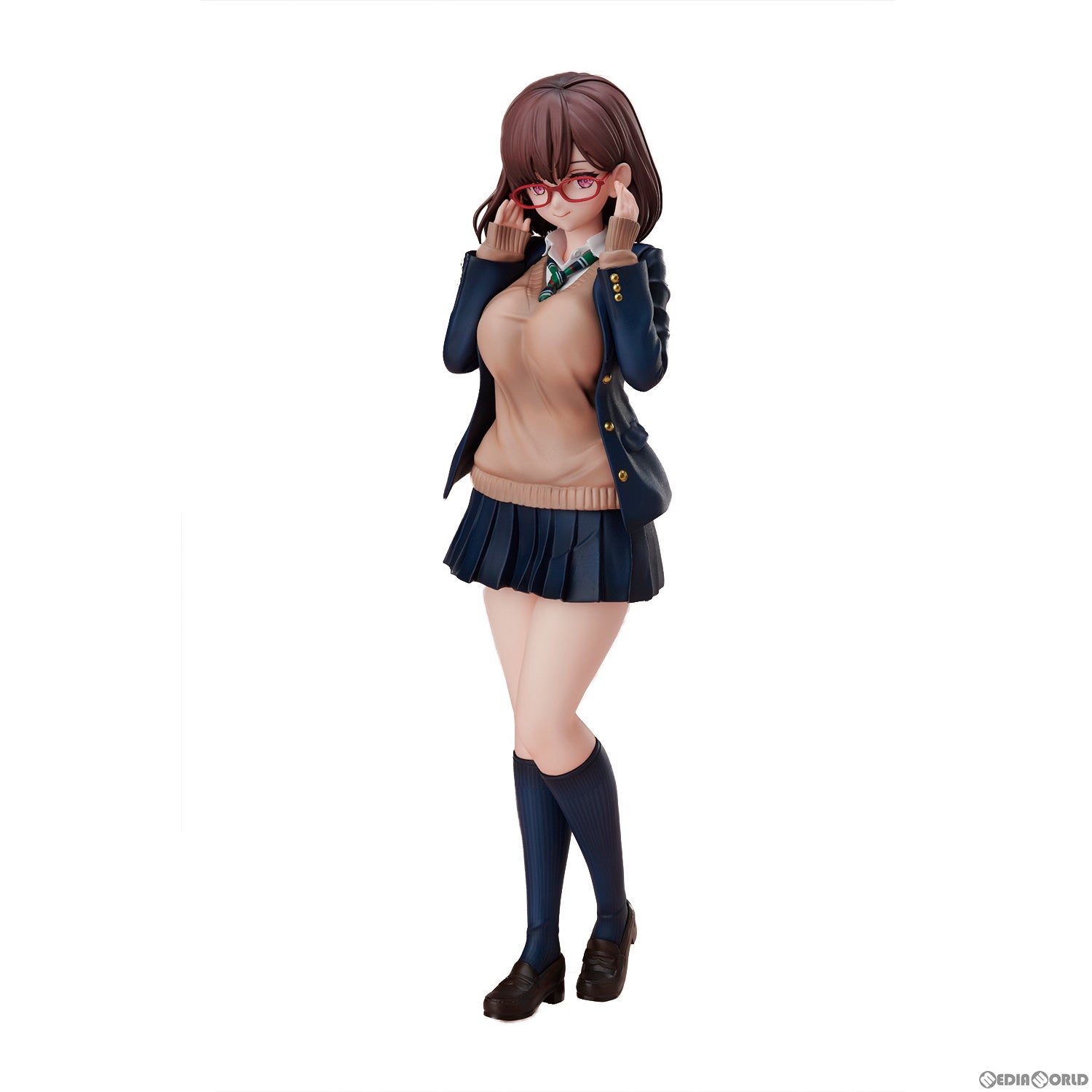 【新品即納】[FIG] 加瀬大輝イラスト『メガネJKさん』 完成品 フィギュア ユニオンクリエイティブ(20240731)