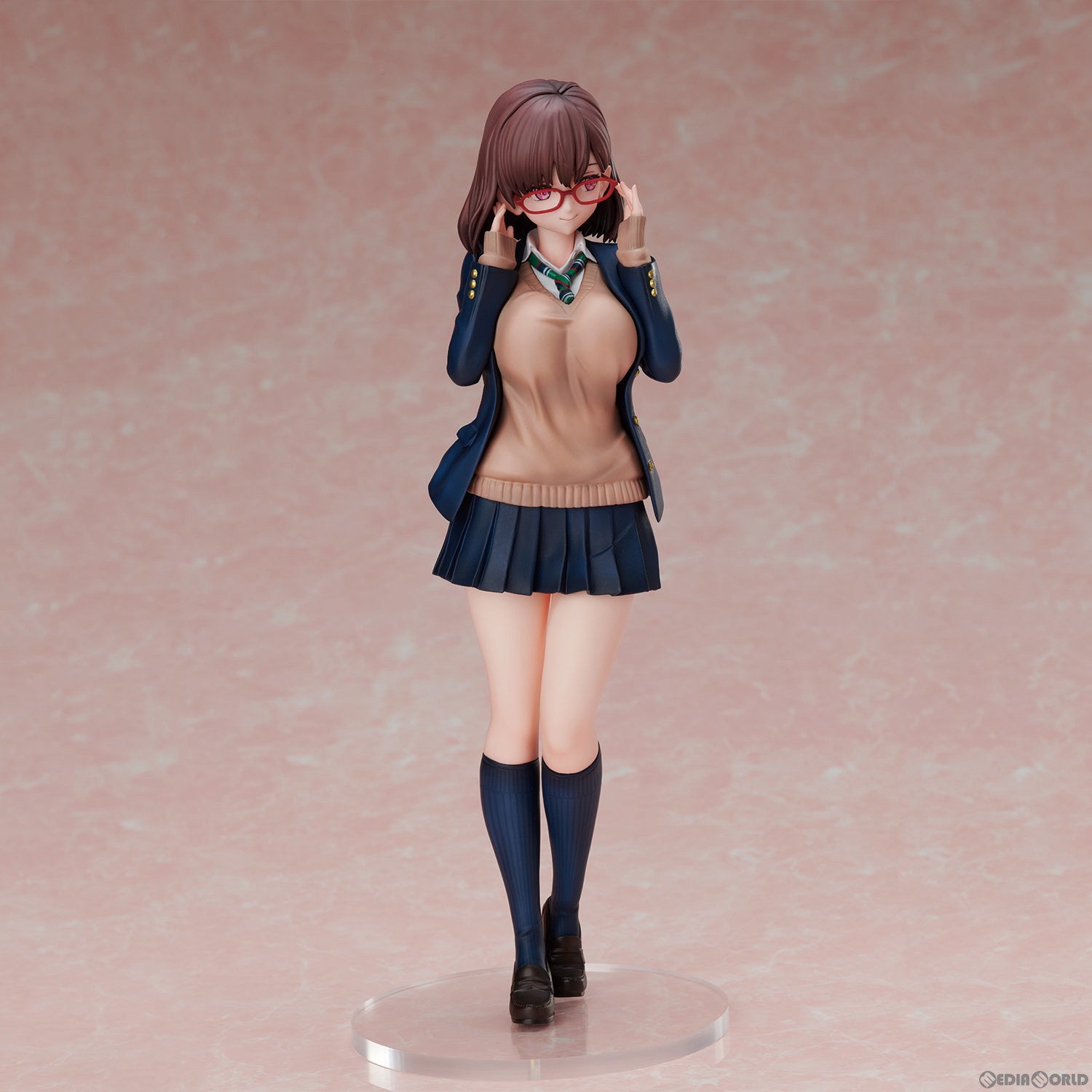 【新品即納】[FIG] 加瀬大輝イラスト『メガネJKさん』 完成品 フィギュア ユニオンクリエイティブ(20240731)