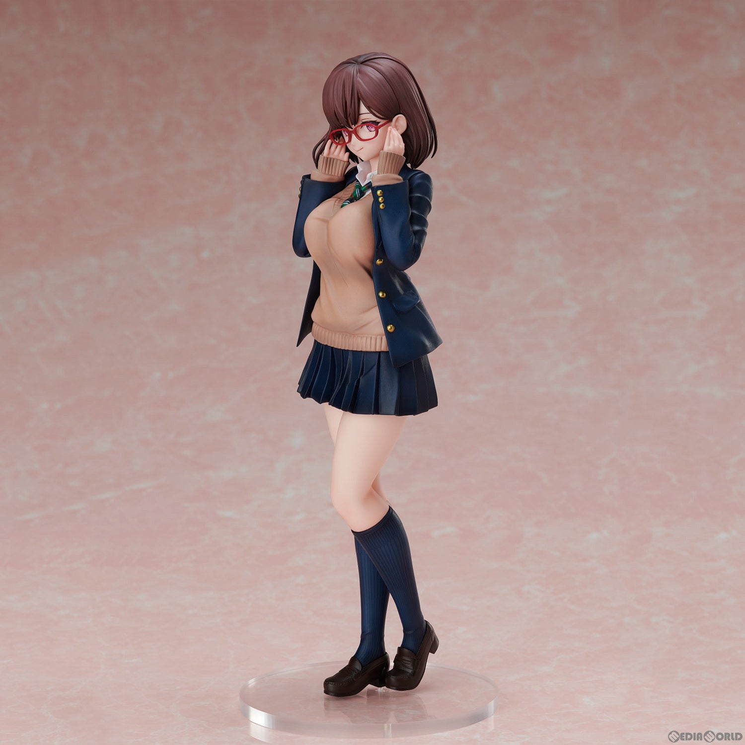 【新品即納】[FIG] 加瀬大輝イラスト『メガネJKさん』 完成品 フィギュア ユニオンクリエイティブ(20240731)