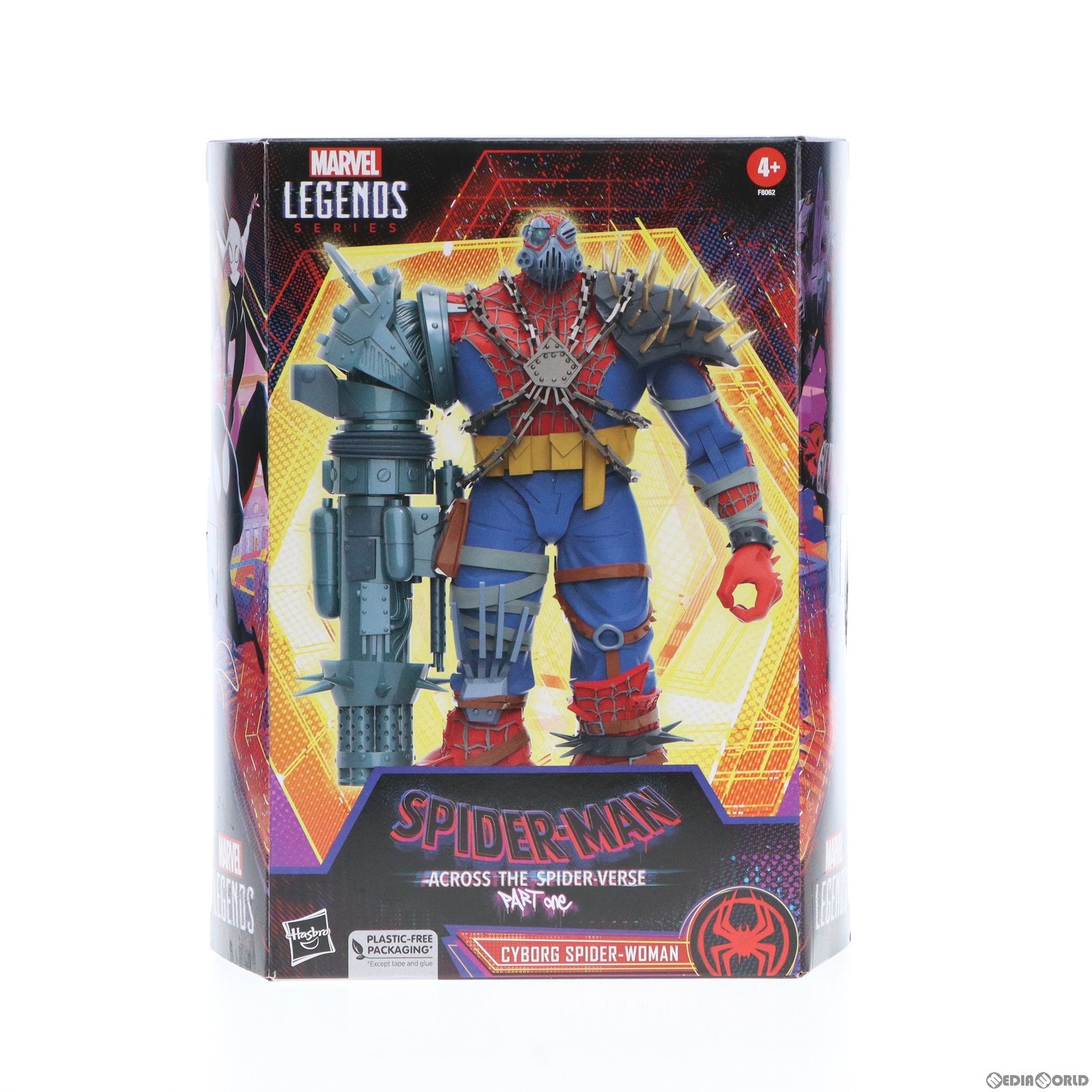 【中古即納】[FIG] マーベルレジェンドシリーズ サイボーグ・スパイダーウーマン スパイダーマン ACROSS THE SPIDER-VERSE 完成品 6インチ アクションフィギュア(F7114) ハズブロ(20201231)