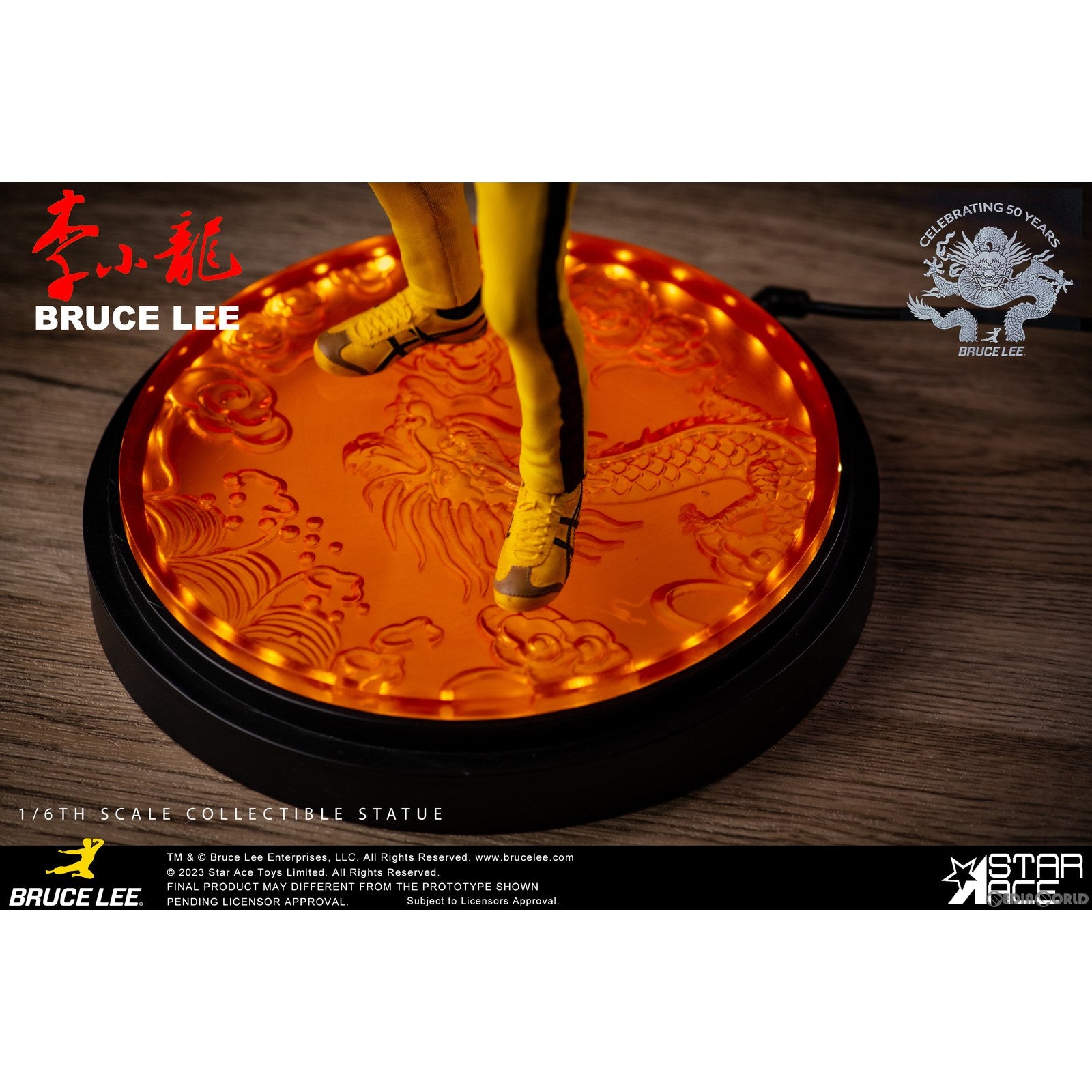 【新品即納】[FIG] ブルース リー 2.0 スタチュー デラックスVer. 死亡遊戯 1/6 完成品 フィギュア スターエーストイズ/エクスプラス(20240531)