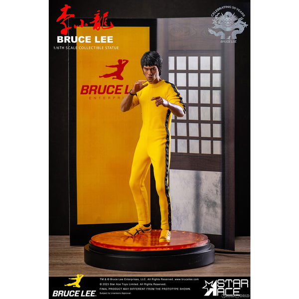 【新品】【お取り寄せ】[FIG]ブルース リー 2.0 スタチュー デラックスVer. 死亡遊戯 1/6 完成品 フィギュア  スターエーストイズ/エクスプラス