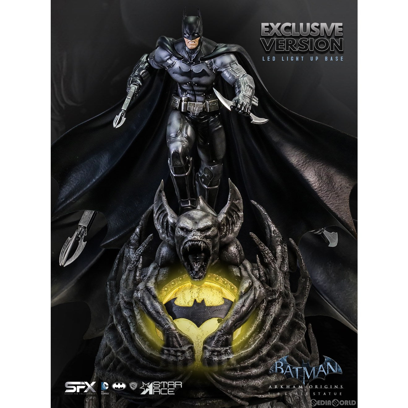 【新品即納】[FIG] 1/8スケール ポリレジンスタチュー バットマン アーカム・ビギンズ デラックスVer. 完成品 フィギュア シルバーフォックスコレクティブルズ/スターエーストイズ/エクスプラス(20240531)