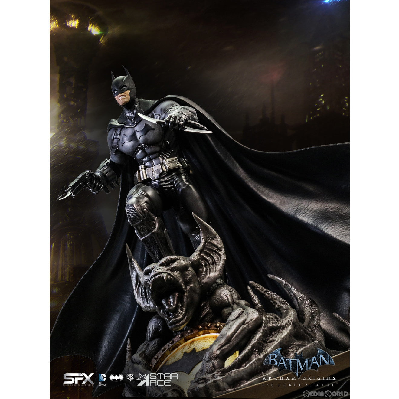 【新品即納】[FIG] 1/8スケール ポリレジンスタチュー バットマン アーカム・ビギンズ デラックスVer. 完成品 フィギュア シルバーフォックスコレクティブルズ/スターエーストイズ/エクスプラス(20240531)