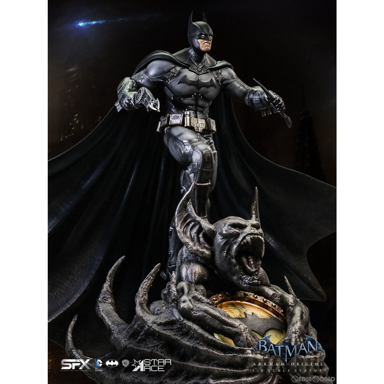 【新品即納】[FIG] 1/8スケール ポリレジンスタチュー バットマン アーカム・ビギンズ デラックスVer. 完成品 フィギュア シルバーフォックスコレクティブルズ/スターエーストイズ/エクスプラス(20240531)