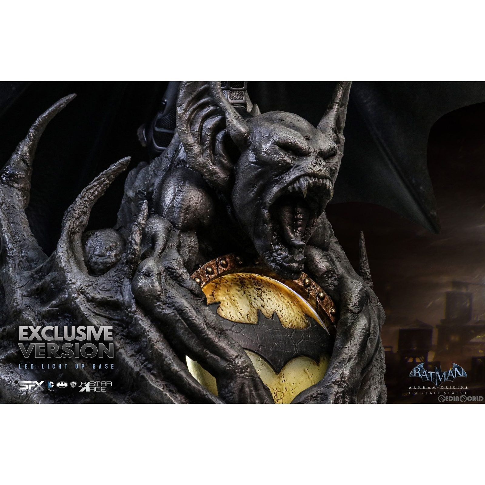 【新品即納】[FIG] 1/8スケール ポリレジンスタチュー バットマン アーカム・ビギンズ デラックスVer. 完成品 フィギュア シルバーフォックスコレクティブルズ/スターエーストイズ/エクスプラス(20240531)