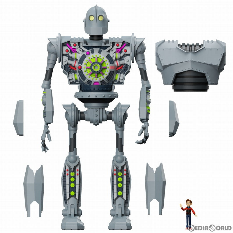 【中古即納】[FIG] スーパーサイボーグ アイアンジャイアント with ホーガース・ヒューズ Iron Giant アイアン・ジャイアント 完成品 フィギュア スーパー7(20240630)