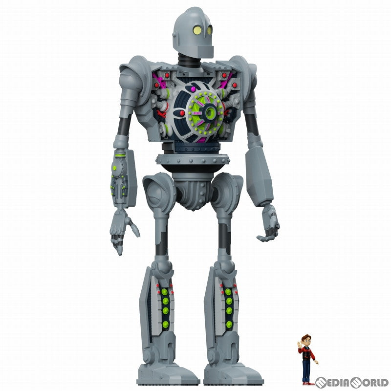 【中古即納】[FIG] スーパーサイボーグ アイアンジャイアント with ホーガース・ヒューズ Iron Giant アイアン・ジャイアント 完成品 フィギュア スーパー7(20240630)