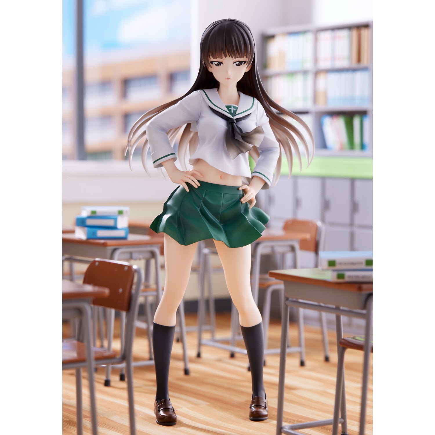 【新品即納】[FIG] (再販)ドリームテック 西住しほ[大洗女子](にしずみしほ おおあらいじょし) ガールズ&パンツァー 戦車道大作戦! 1/7 完成品 フィギュア(DT-192) ウェーブ(WAVE)(20241231)
