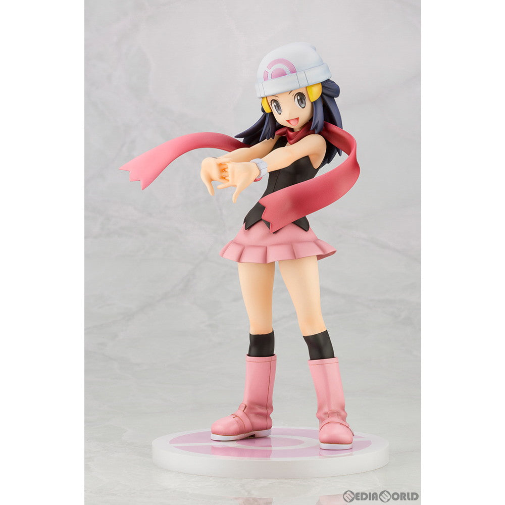 【中古即納】[FIG] (再販)ARTFX J ヒカリ with ポッチャマ ポケットモンスター ダイヤモンド・パール 1/8 完成品 フィギュア(PV198) コトブキヤ(20240519)