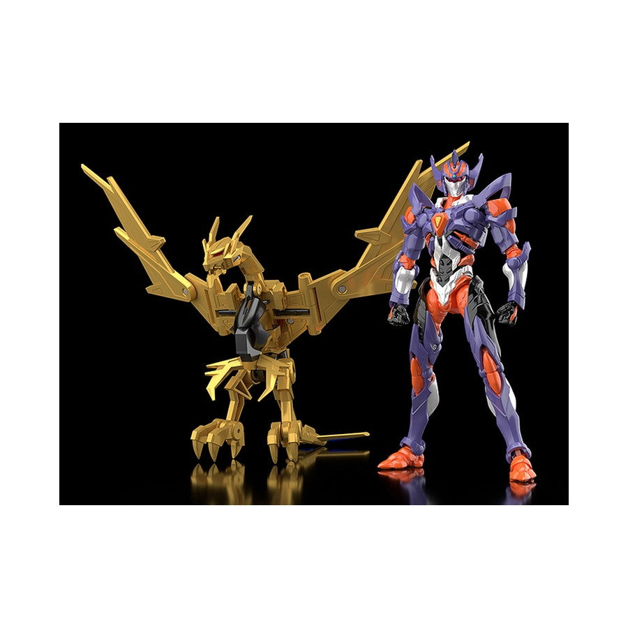 【中古即納】[FIG] (再販)GOODSMILE ONLINE SHOP限定 THE合体 グリッドナイト&ゴルドバーン 劇場版『グリッドマン ユニバース』 完成品 可動フィギュア グッドスマイルカンパニー(20210731)