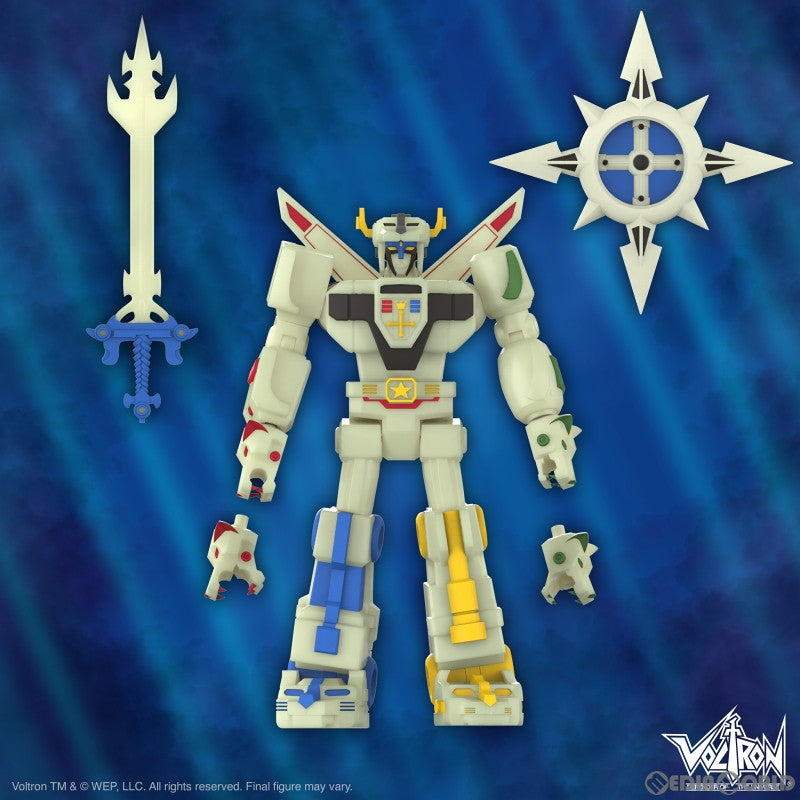 【新品即納】[FIG] ボルトロン Voltron Defender of the Universe ボルトロン アルティメイト 7インチ アクションフィギュア ライトニンググロウ ver スーパー7(20240302)