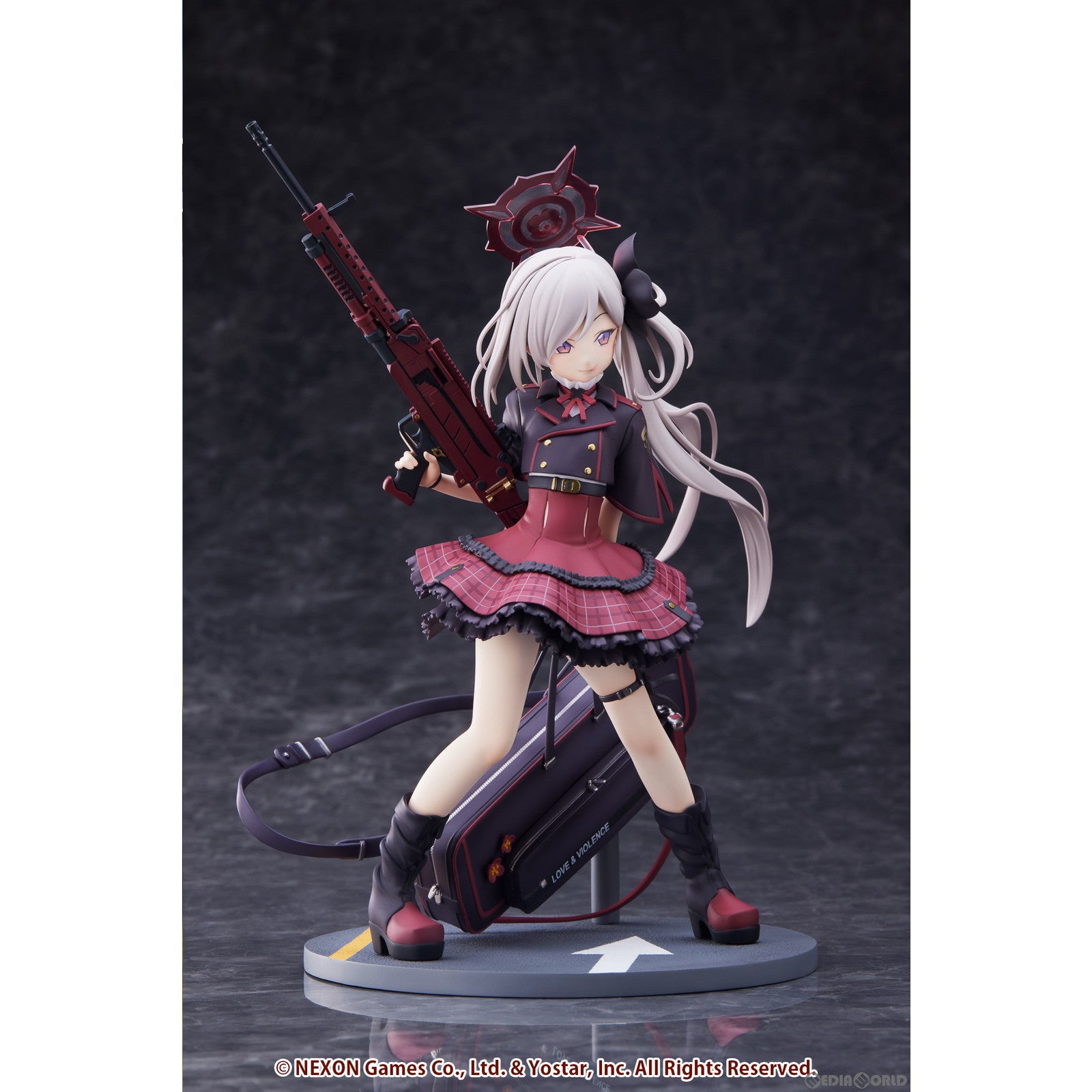 【新品即納】[FIG] (再販) 浅黄ムツキ(あさぎむつき) ブルーアーカイブ 1/7 完成品 フィギュア(PF291) PLUM(プラム) (20231220)