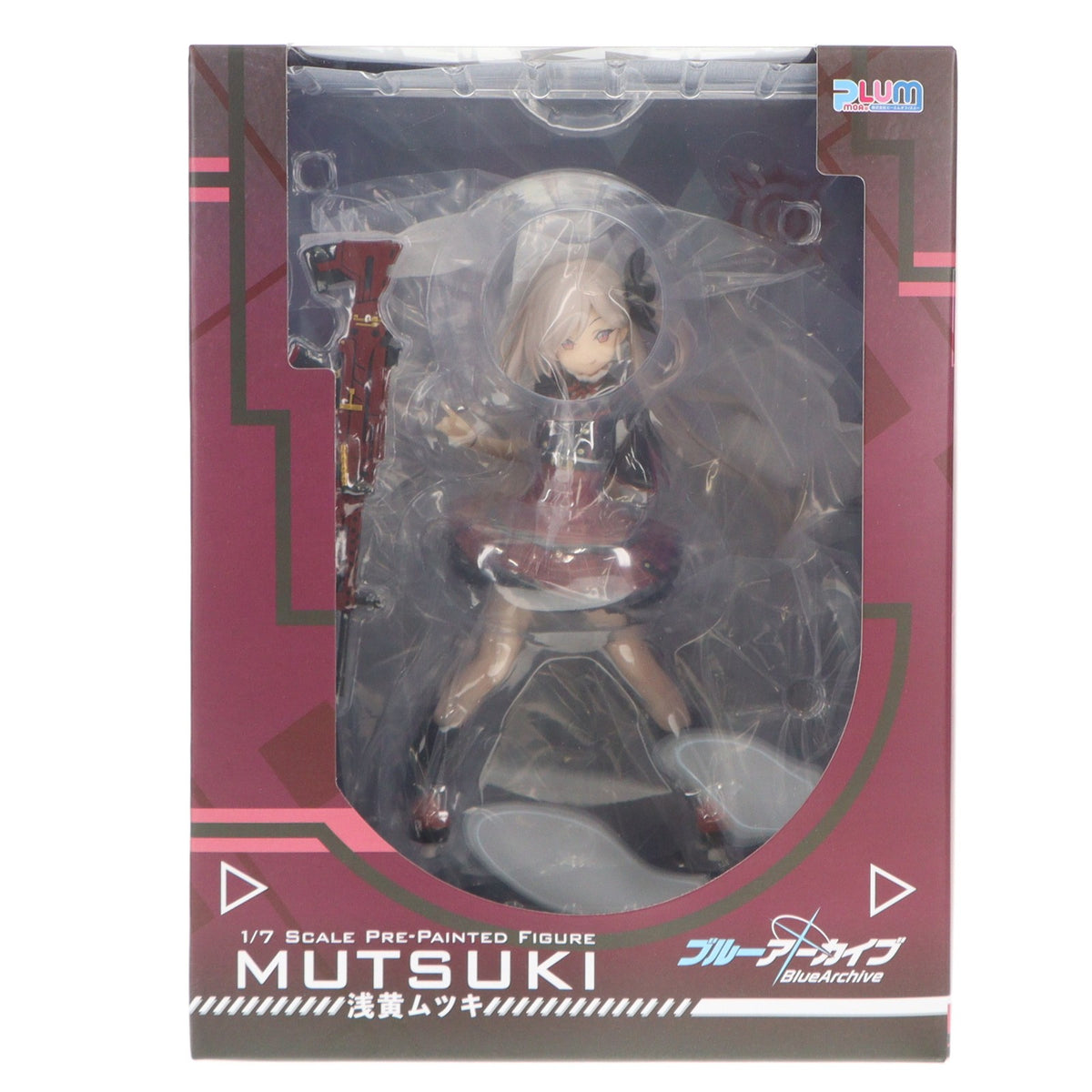 【中古即納】[FIG] (再販) 浅黄ムツキ(あさぎむつき) ブルーアーカイブ 1/7 完成品 フィギュア(PF291) PLUM(プラム)(20231222)