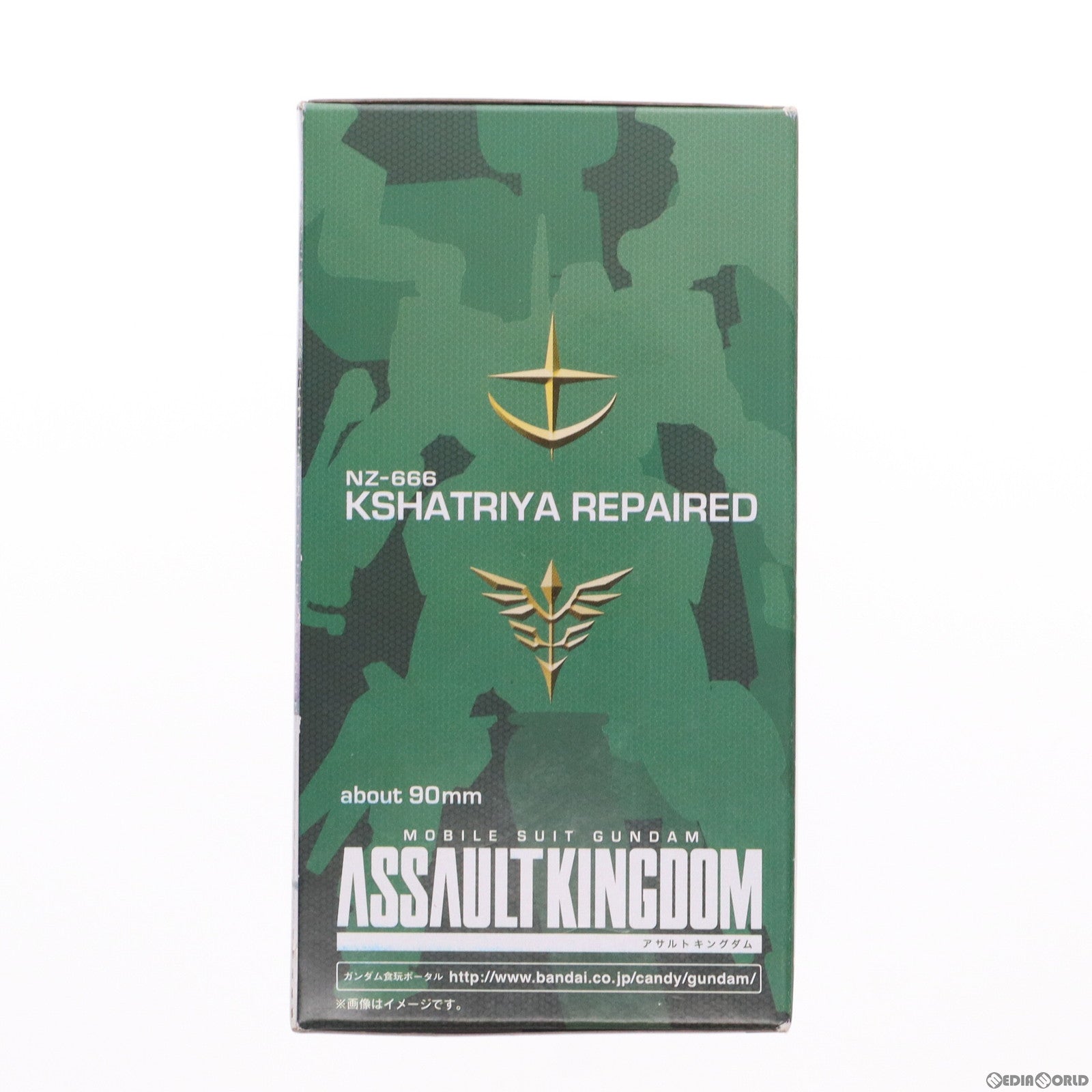 【中古即納】[FIG] (食玩) 機動戦士ガンダム ASSAULT KINGDOM(アサルトキングダム) EX04 NZ-666 クシャトリヤ リペアード 機動戦士ガンダムUC(ユニコーン) 可動フィギュア バンダイ(20140701)