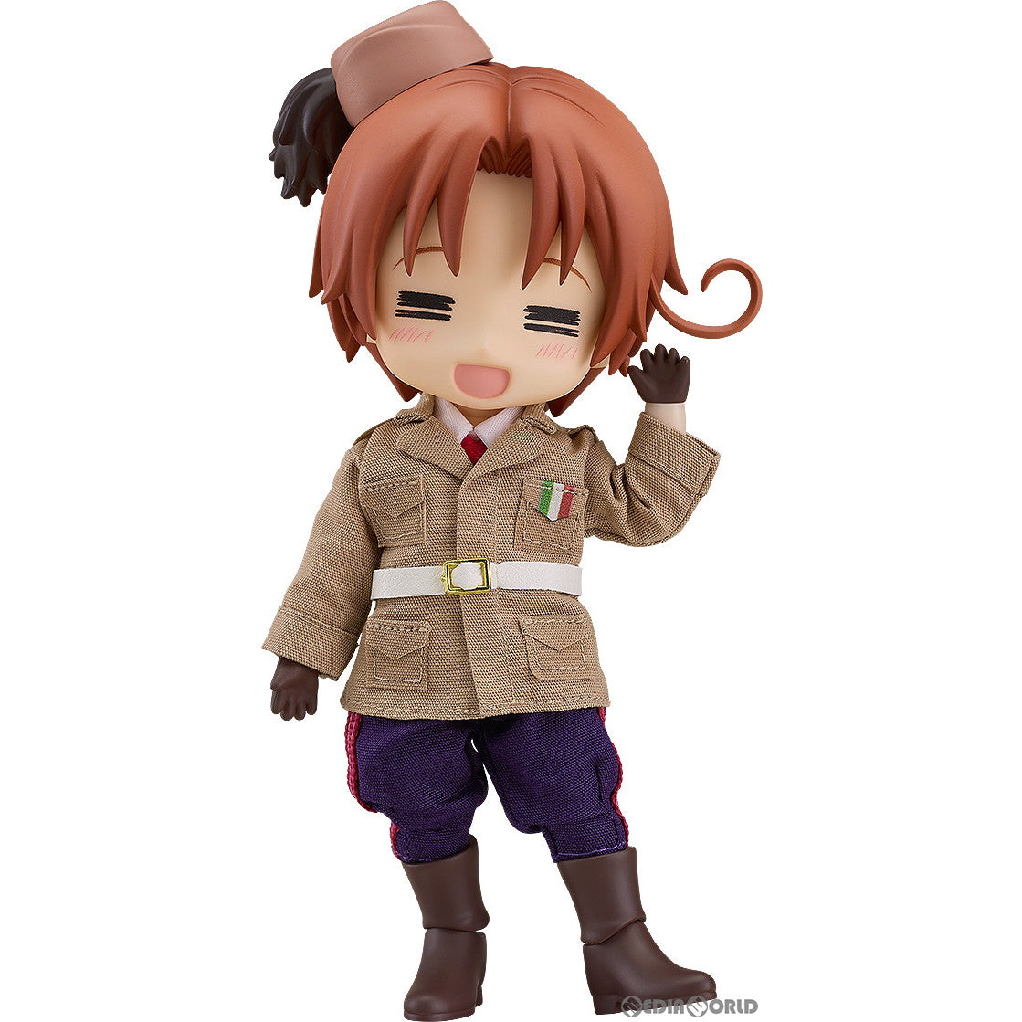 【新品即納】[FIG] ねんどろいどどーる イタリア アニメ「ヘタリア World★Stars」(ワールドスターズ) 完成品 可動フィギュア オランジュ・ルージュ/グッドスマイルカンパニー(20240525)