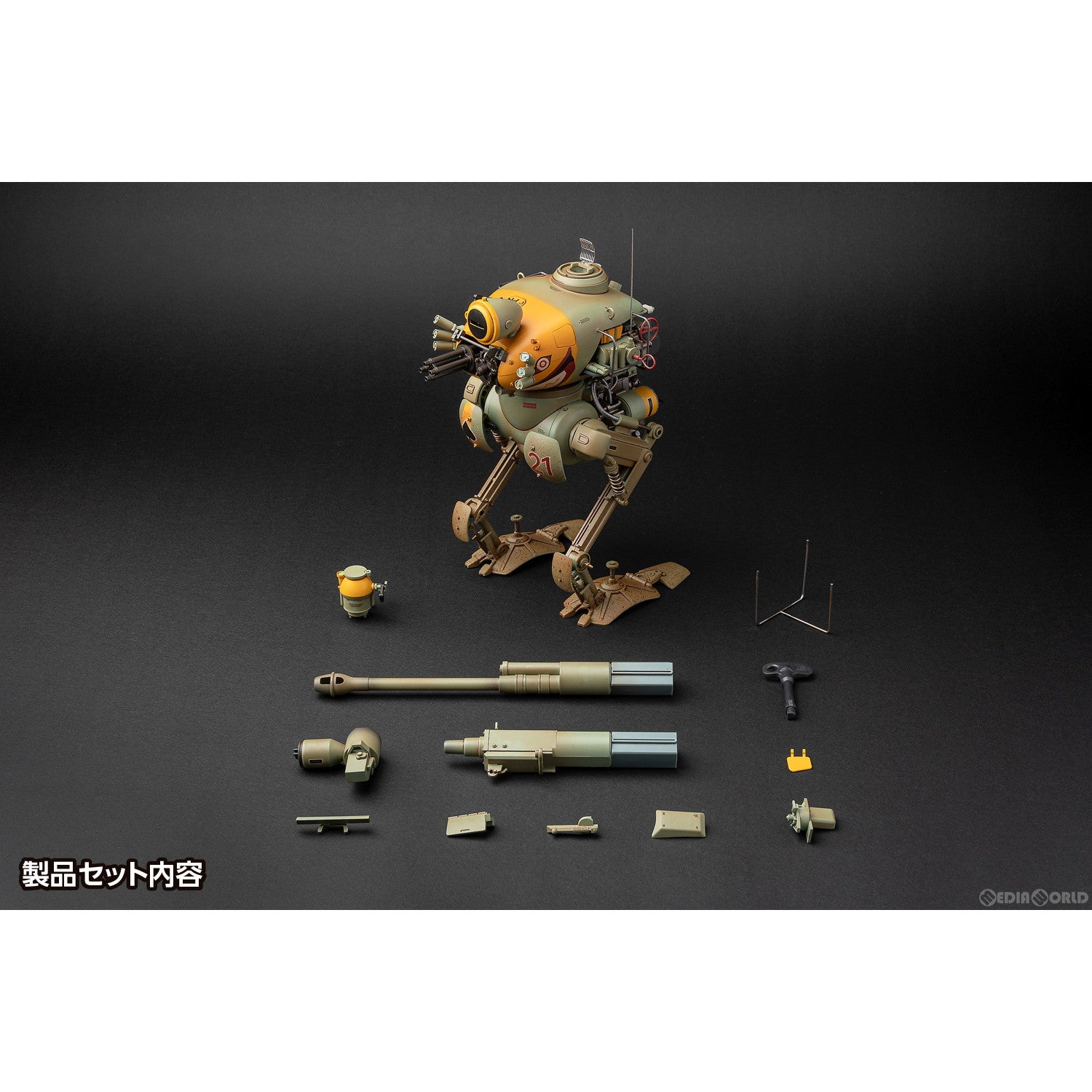 【中古即納】[FIG] クレーテ(キュスター) マシーネンクリーガー 1/16 完成品 可動フィギュア(KM-049) 核誠治造(EARNESTCORE CRAFT/アニスコル)/ウェーブ(WAVE)(20231220)