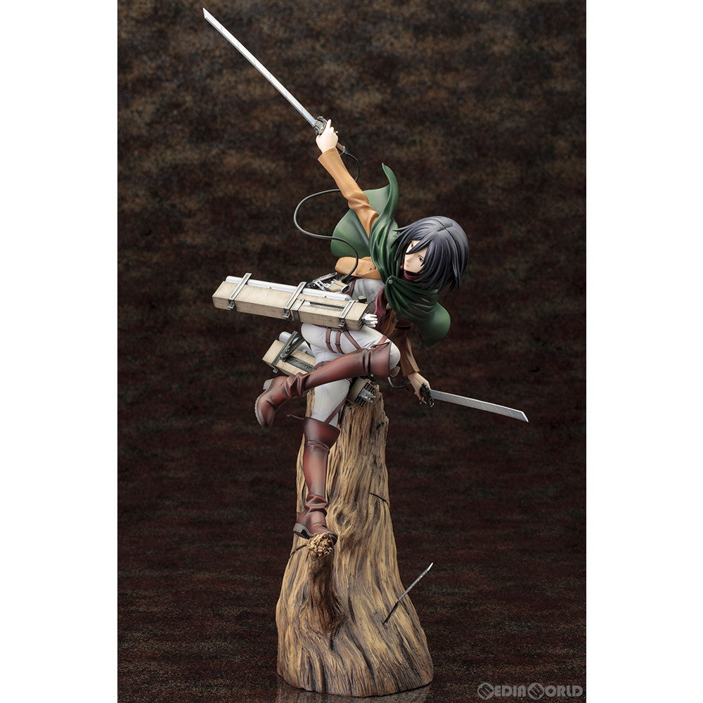 【新品即納】[FIG](再販)ARTFX J ミカサ・アッカーマン リニューアルパッケージver. 進撃の巨人 1/8 完成品 フィギュア(PV149) コトブキヤ(20240331)