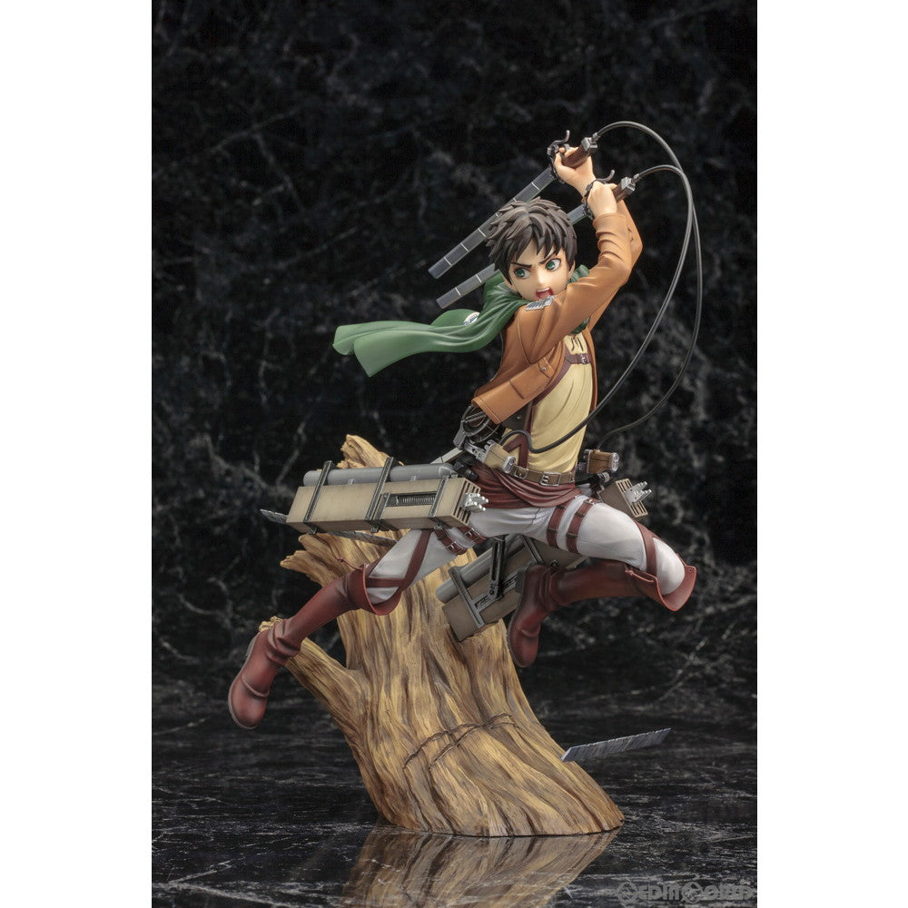 【中古即納】[FIG] (再販)ARTFX J エレン・イェーガー リニューアルパッケージver. 進撃の巨人 1/8 完成品 フィギュア(PV151) コトブキヤ(20240519)