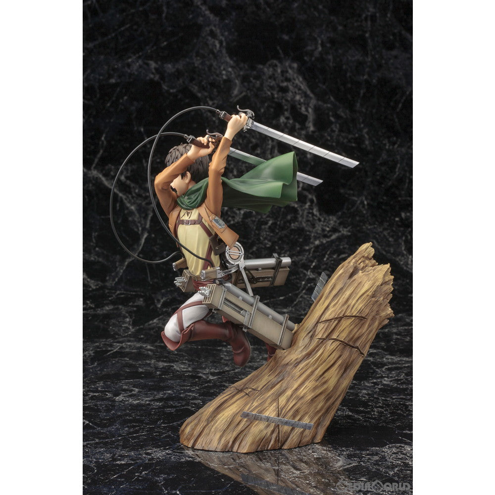 【中古即納】[FIG] (再販)ARTFX J エレン・イェーガー リニューアルパッケージver. 進撃の巨人 1/8 完成品 フィギュア(PV151) コトブキヤ(20240519)