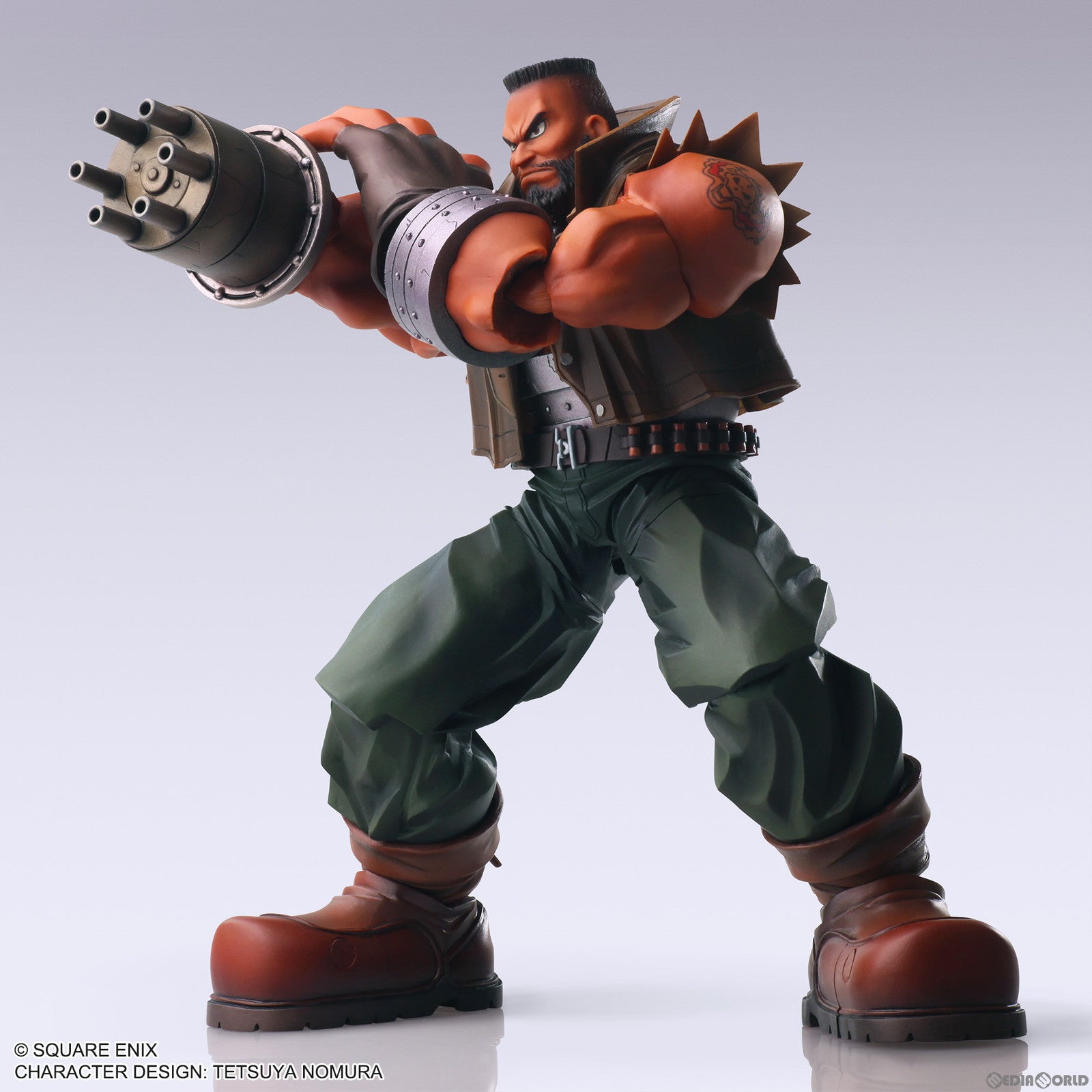 【中古即納】[FIG] BRING ARTS(ブリングアーツ) バレット・ウォーレス FINAL FANTASY VII(ファイナルファンタジー7) 完成品 可動フィギュア スクウェア・エニックス(20240405)