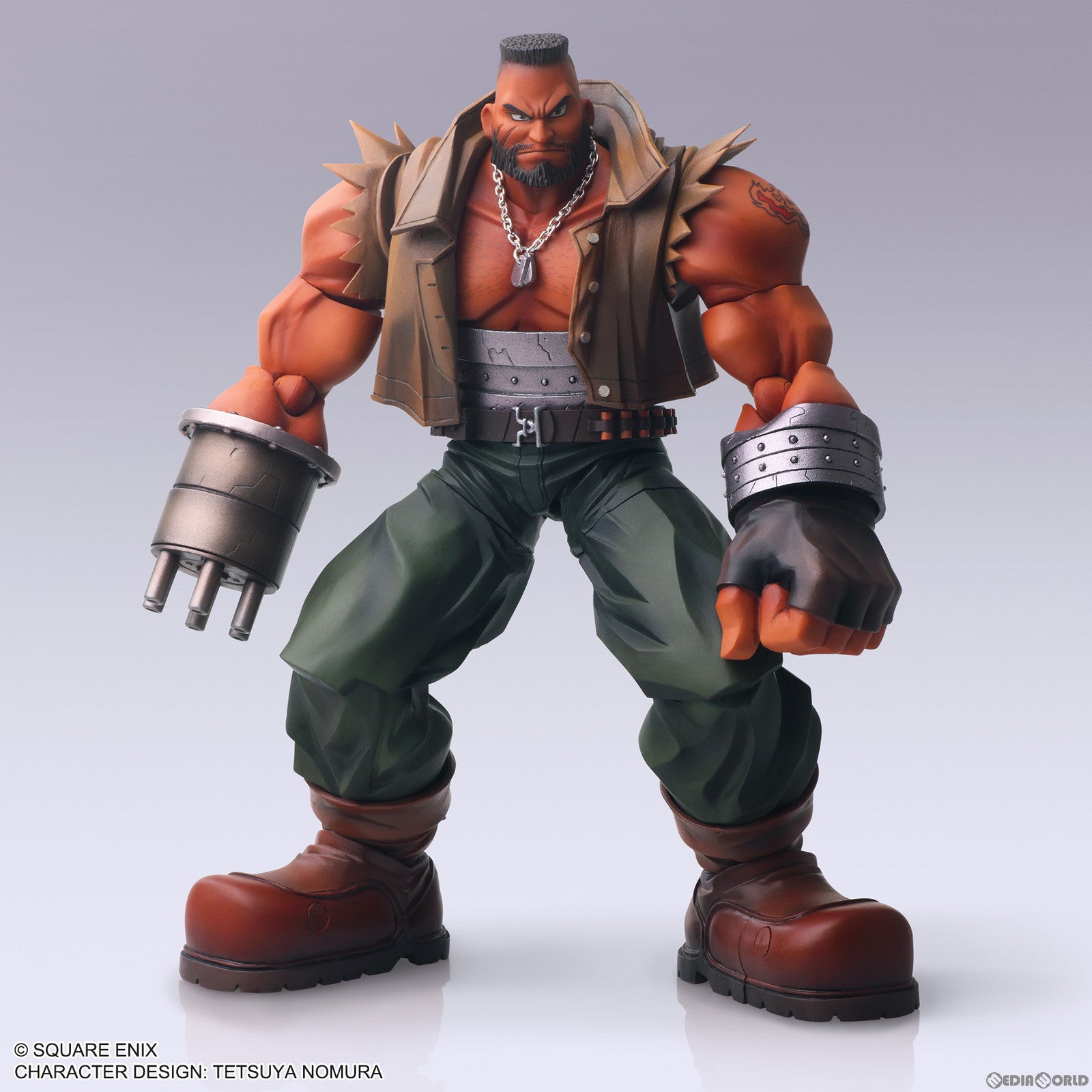 【中古即納】[FIG] BRING ARTS(ブリングアーツ) バレット・ウォーレス FINAL FANTASY VII(ファイナルファンタジー7) 完成品 可動フィギュア スクウェア・エニックス(20240405)