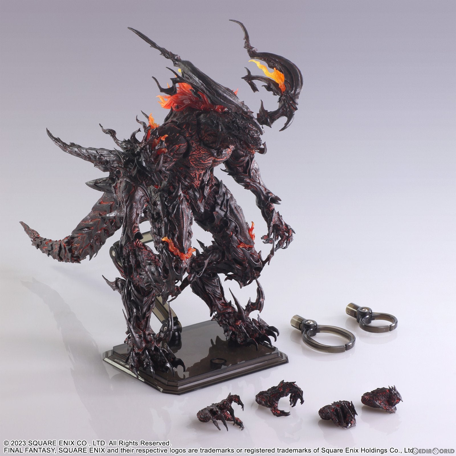 【中古即納】[FIG] BRING ARTS(ブリングアーツ) イフリート FINAL FANTASY XVI(ファイナルファンタジー16) 完成品 可動フィギュア スクウェア・エニックス(20250504)