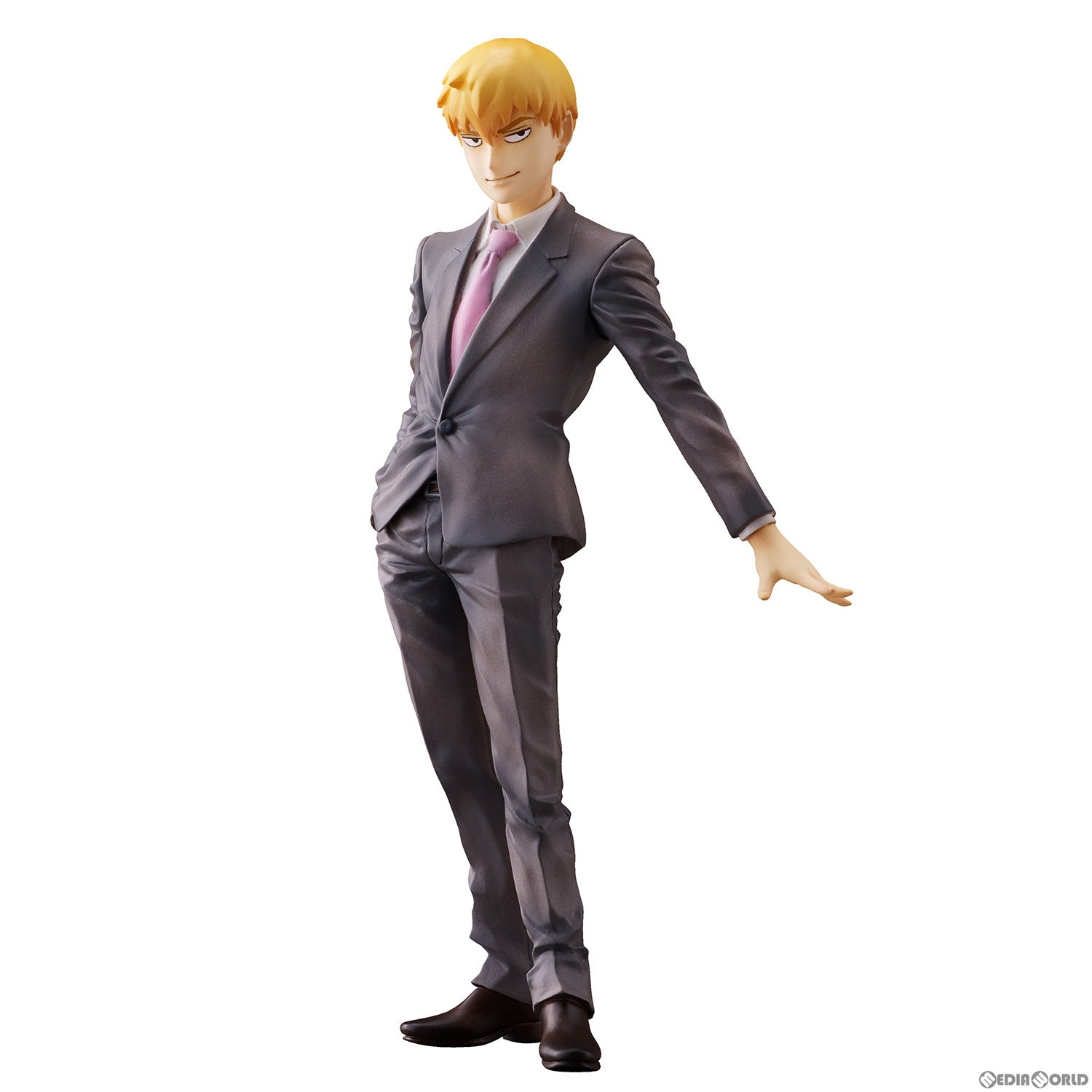 【中古即納】[FIG] (再販) 霊幻新隆(れいげんあらたか) モブサイコ100 III 完成品 フィギュア ユニオンクリエイティブ(20240514)
