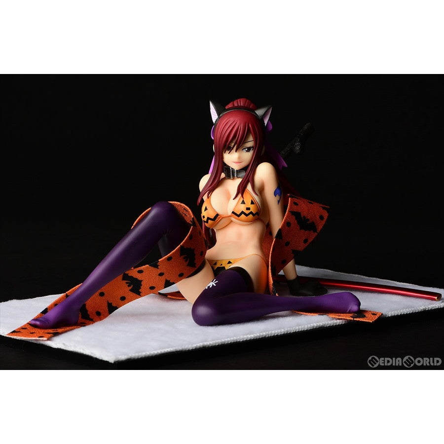 【新品即納】[FIG] エルザ・スカーレット・ハロウィン猫Gravure Style FAIRY TAIL(フェアリーテイル) 1/6 完成品 フィギュア オルカトイズ(20240410)