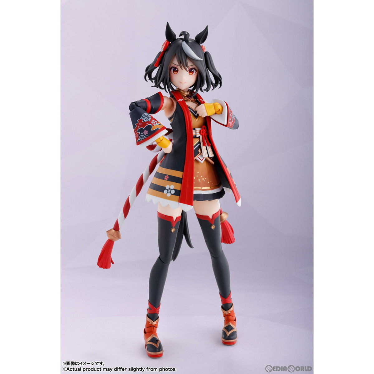 【新品即納】[FIG]S.H.Figuarts(フィギュアーツ) キタサンブラック ウマ娘 プリティーダービー 完成品 可動フィギュア バンダイスピリッツ(20240217)