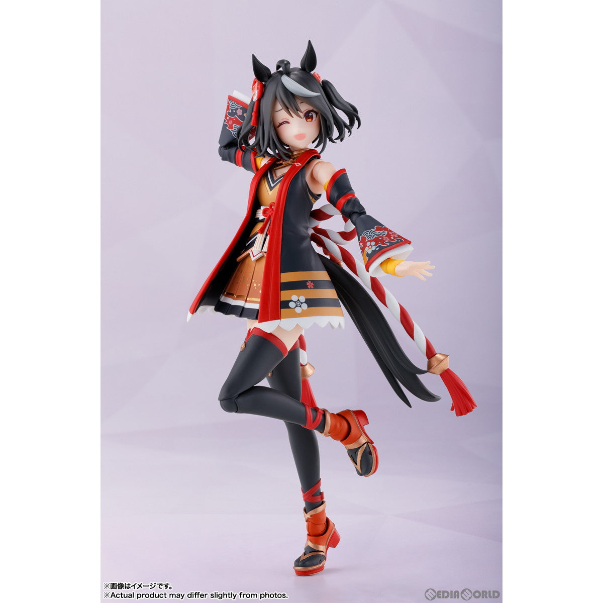 【新品即納】[FIG]S.H.Figuarts(フィギュアーツ) キタサンブラック ウマ娘 プリティーダービー 完成品 可動フィギュア バンダイスピリッツ(20240217)