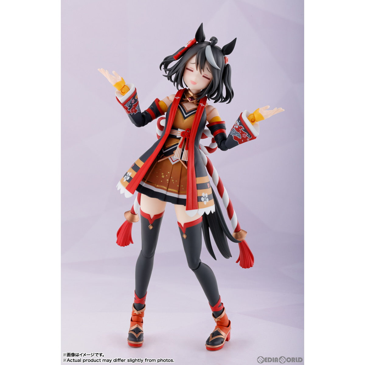 【新品即納】[FIG]S.H.Figuarts(フィギュアーツ) キタサンブラック ウマ娘 プリティーダービー 完成品 可動フィギュア バンダイスピリッツ(20240217)