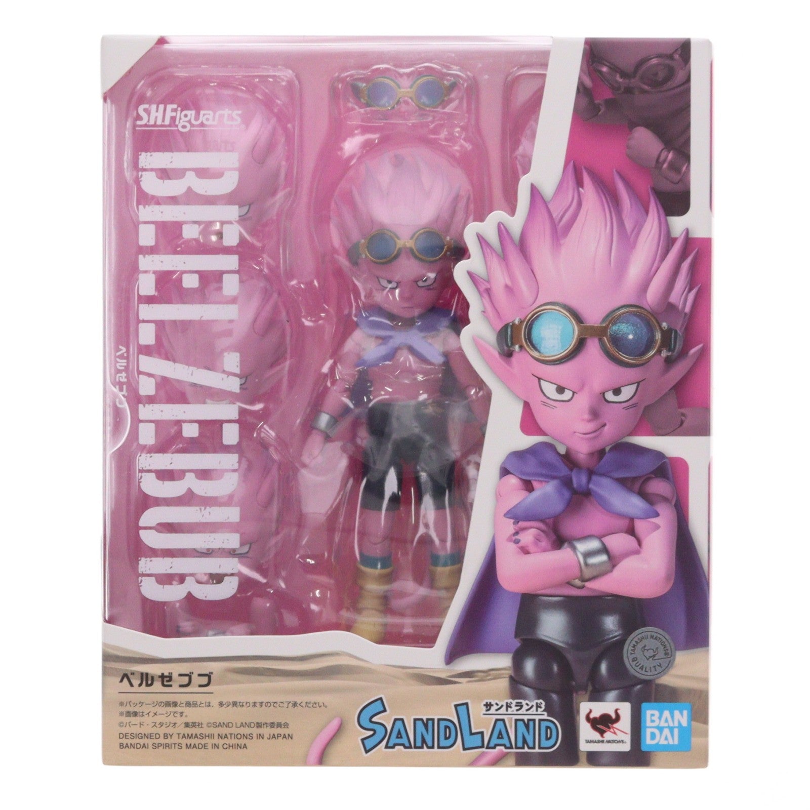 【中古即納】[FIG] S.H.Figuarts(フィギュアーツ) ベルゼブブ SAND LAND(サンドランド) 完成品 可動フィギュア バンダイスピリッツ(20240323)