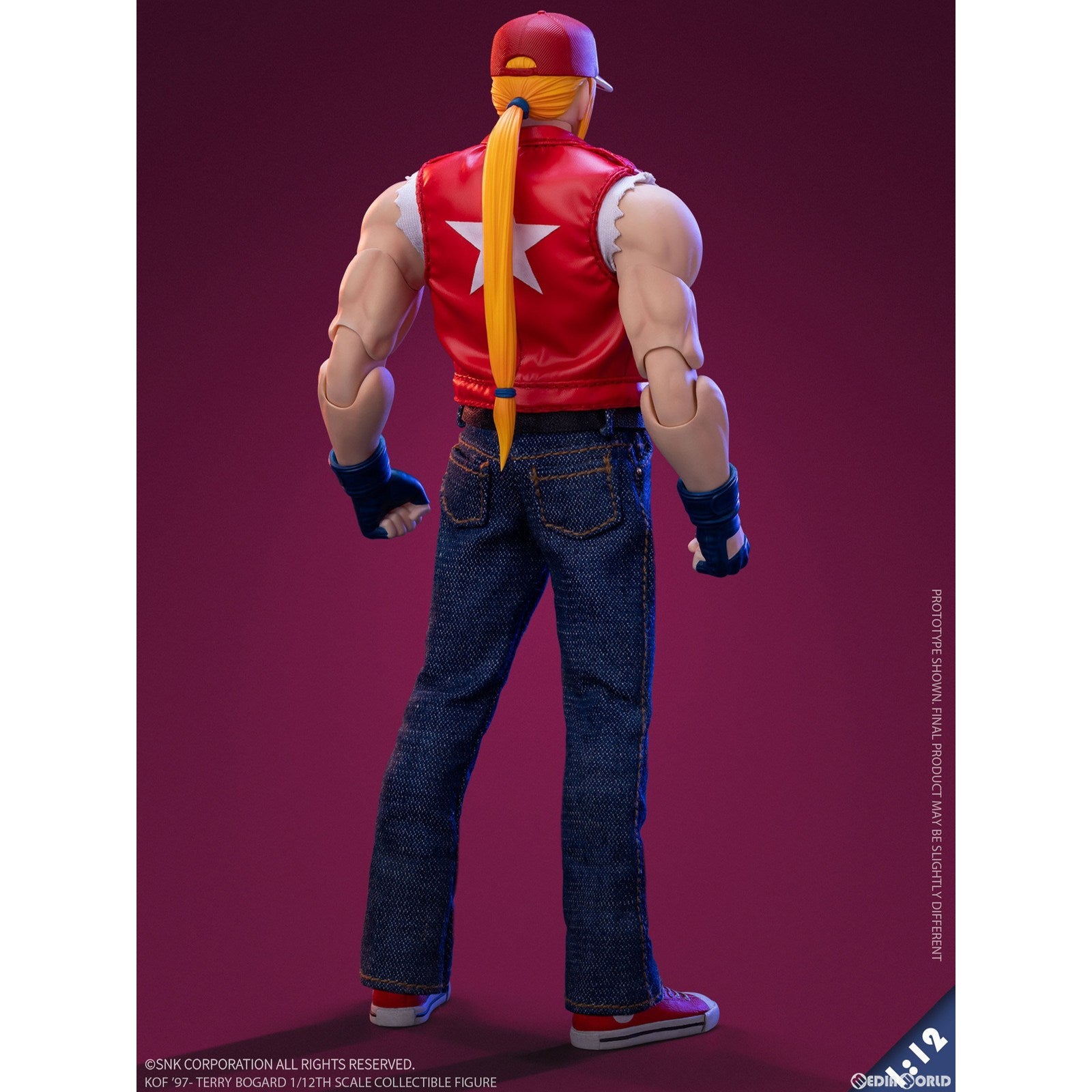 【新品即納】[FIG] テリー・ボガード THE KING OF FIGHTERS '97(ザ・キング・オブ・ファイターズ97) 1/12 完成品 可動フィギュア(TS-XZZ-005) タンシスタジオ(20240630)