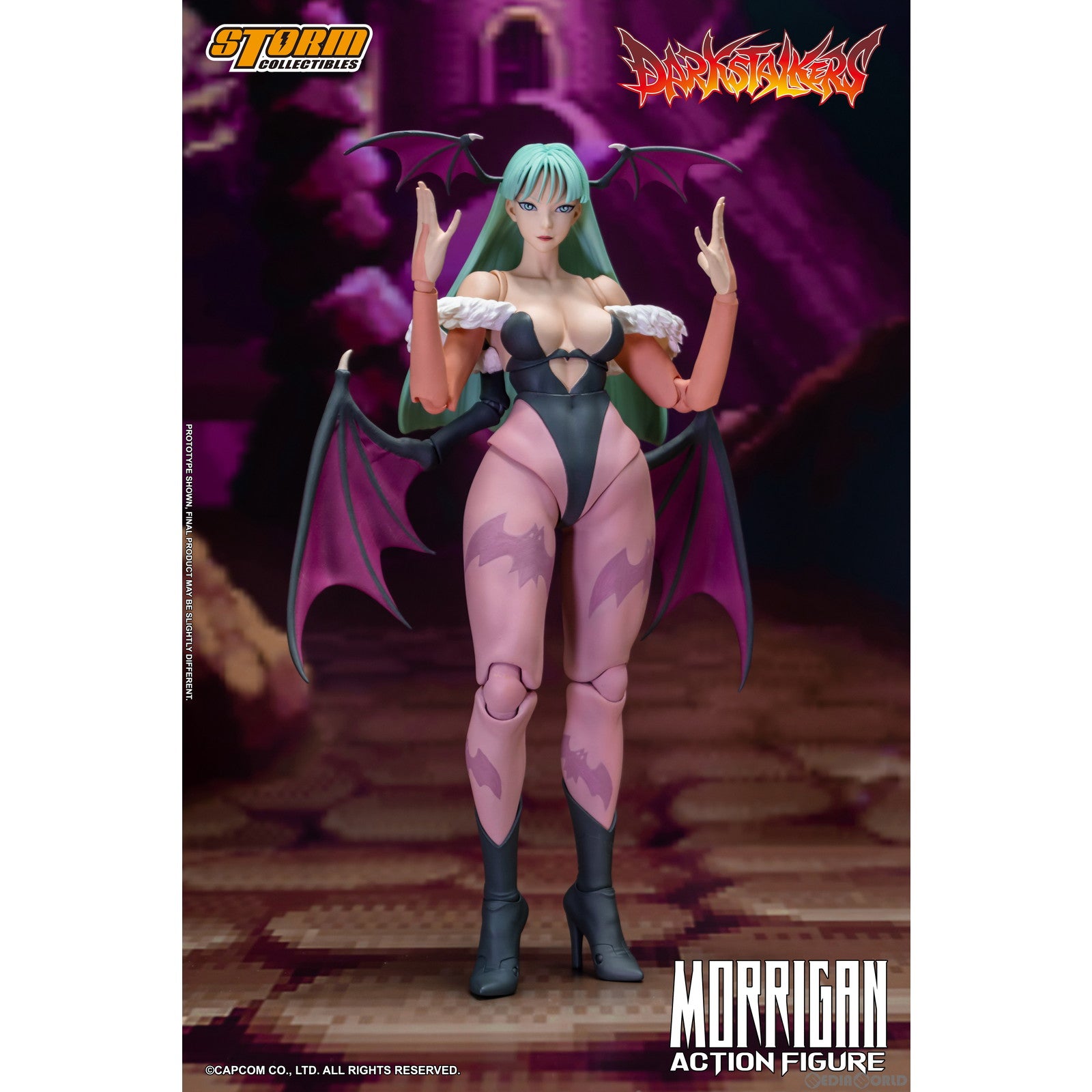 【新品即納】[FIG] モリガン・アーンスランド ヴァンパイア アクションフィギュア(CPDS02) ストームコレクティブルズ(20240630)