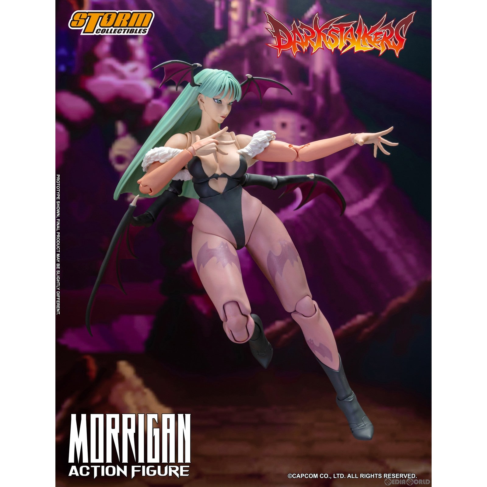 【新品即納】[FIG] モリガン・アーンスランド ヴァンパイア アクションフィギュア(CPDS02) ストームコレクティブルズ(20240630)