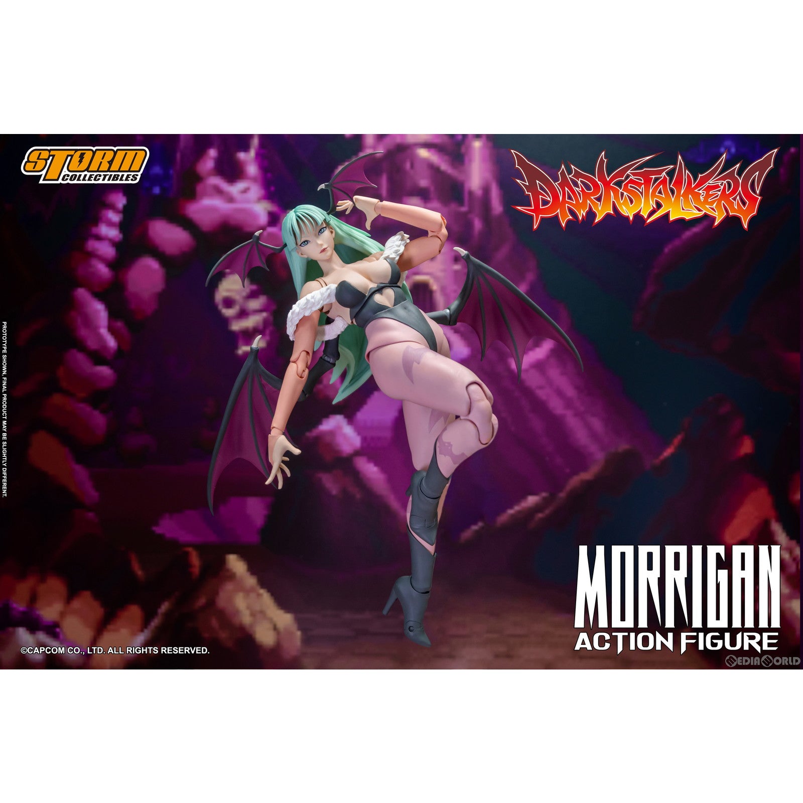 【新品即納】[FIG] モリガン・アーンスランド ヴァンパイア アクションフィギュア(CPDS02) ストームコレクティブルズ(20240630)