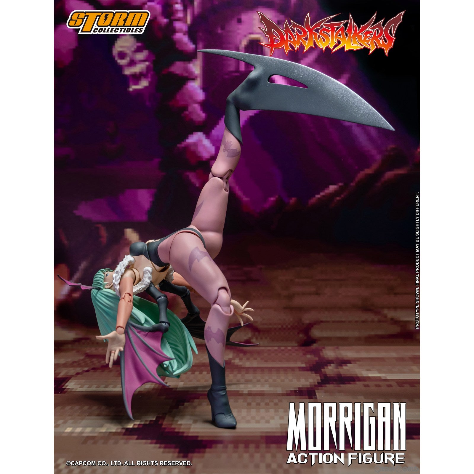 【新品即納】[FIG] モリガン・アーンスランド ヴァンパイア アクションフィギュア(CPDS02) ストームコレクティブルズ(20240630)