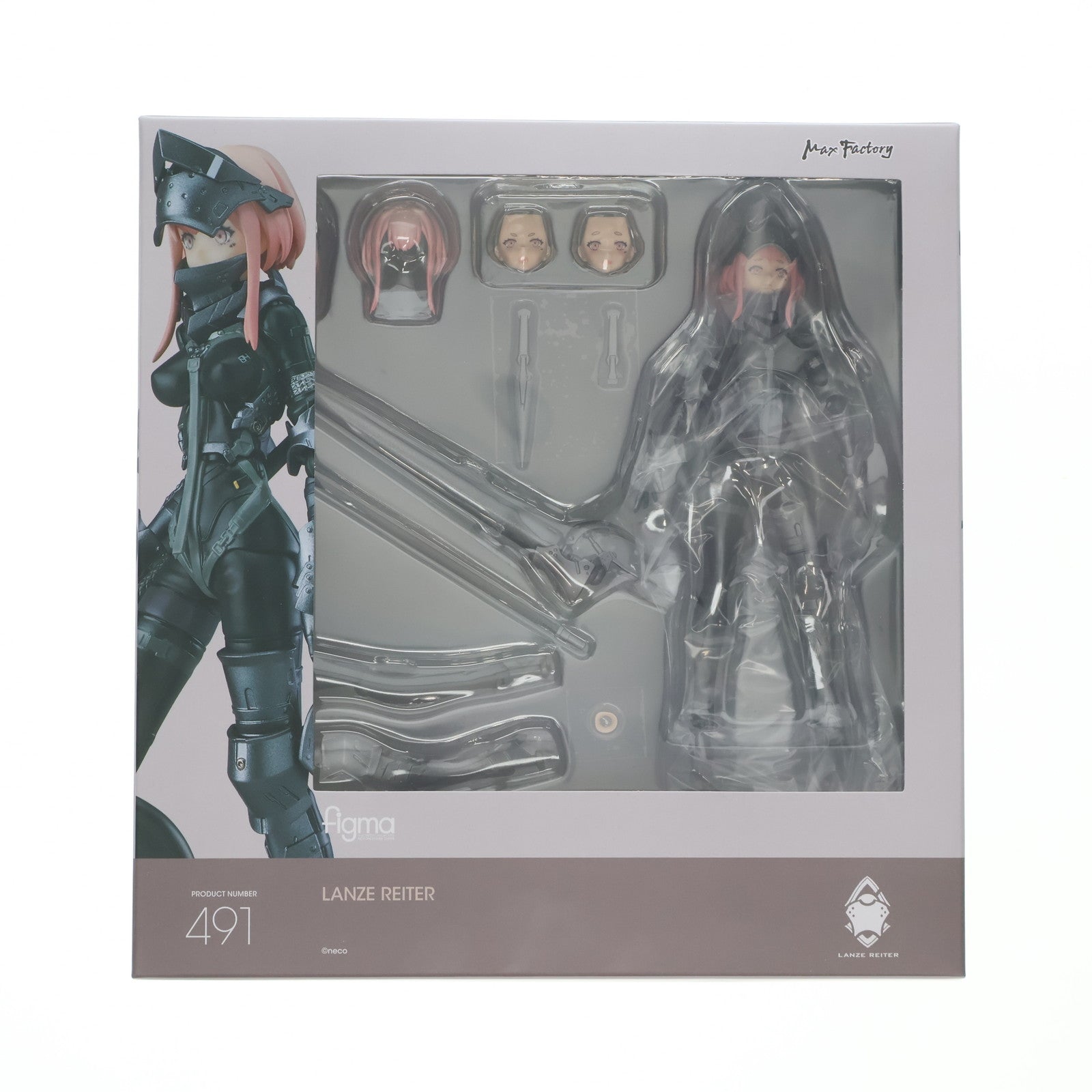 【中古即納】[FIG] (再販)GOODSMILE ONLINE SHOP限定特典付属 figma(フィグマ) 491 LANZE REITER(ランツェ レイター) FALSLANDER(フォルスランダー) 完成品 可動フィギュア マックスファクトリー/グッドスマイルカンパニー(20240707)