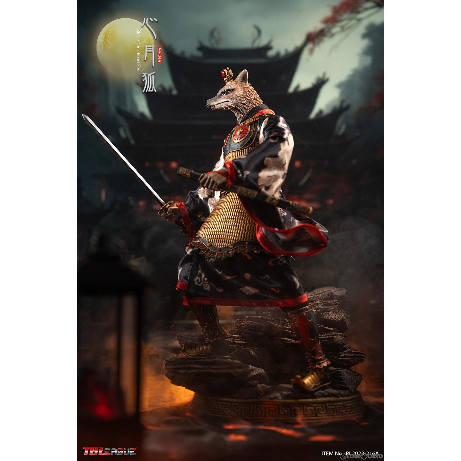 【新品即納】[FIG] ステラ ロア ハート フォックス ゴールデン 1/6 アクションフィギュア(PL2023-216A) TBリーグ(20231231)