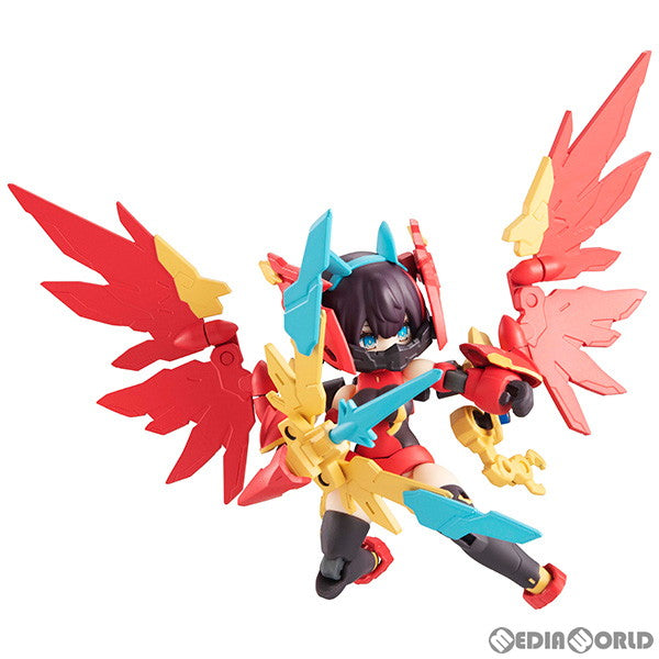 【中古即納】[FIG] 初回限定特典付属 デスクトップアーミー N-202d ティタニア朱雀 完成品 可動フィギュア メガハウス(20240430)