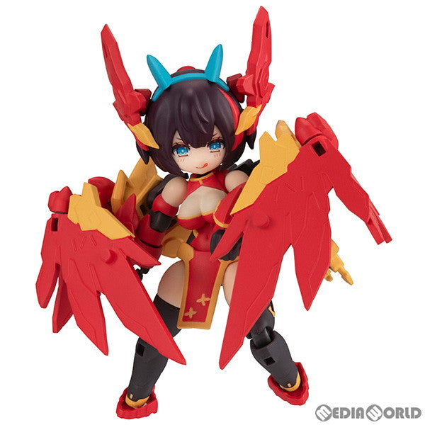 【中古即納】[FIG] 初回限定特典付属 デスクトップアーミー N-202d ティタニア朱雀 完成品 可動フィギュア メガハウス(20240430)