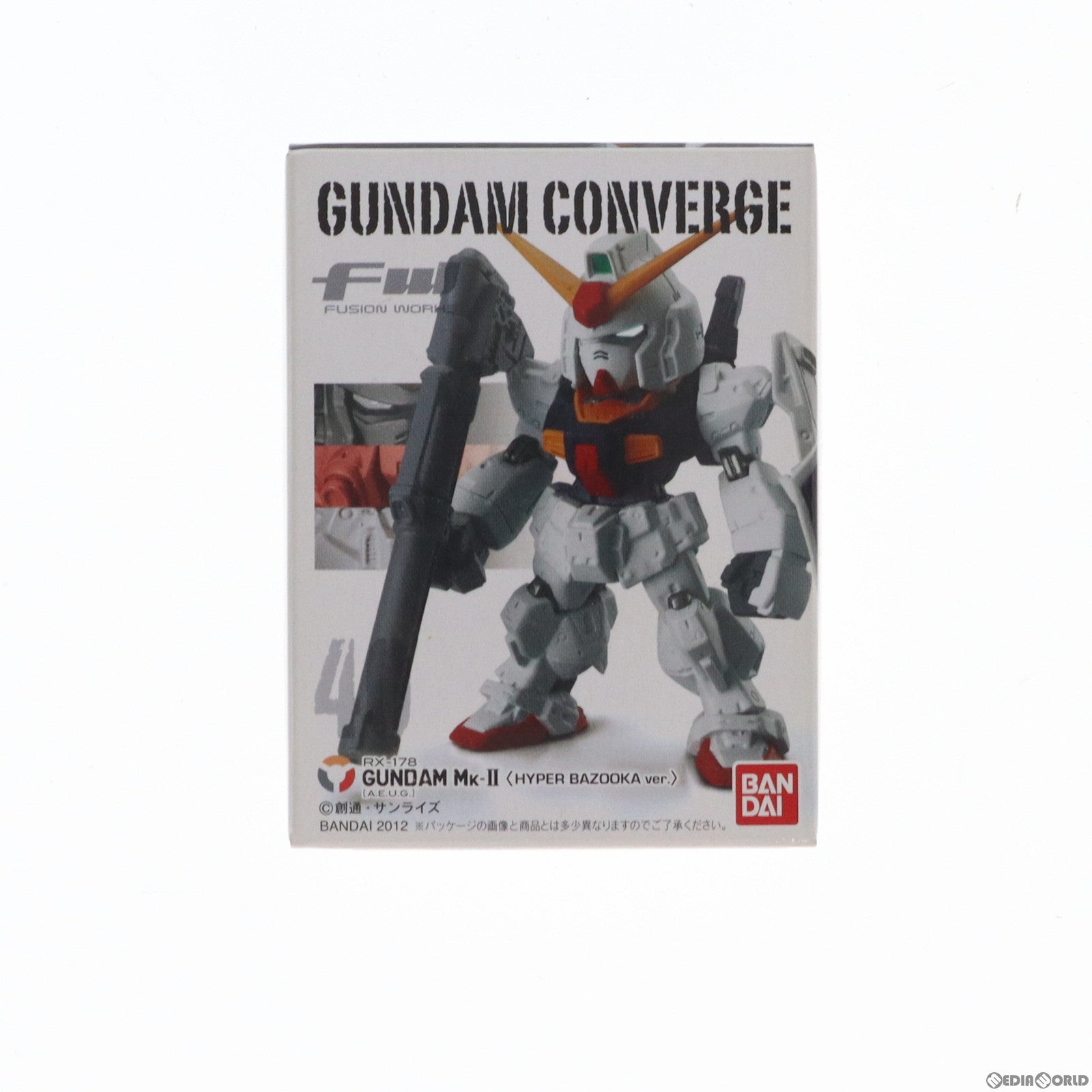 【中古即納】[FIG] (単品)(食玩)FW GUNDAM CONVERGE7(ガンダムコンバージ) ガンダムMk-II(ハイパー・バズーカVer./エゥーゴ) 機動戦士ガンダムシリーズ フィギュア バンダイ(20120531)