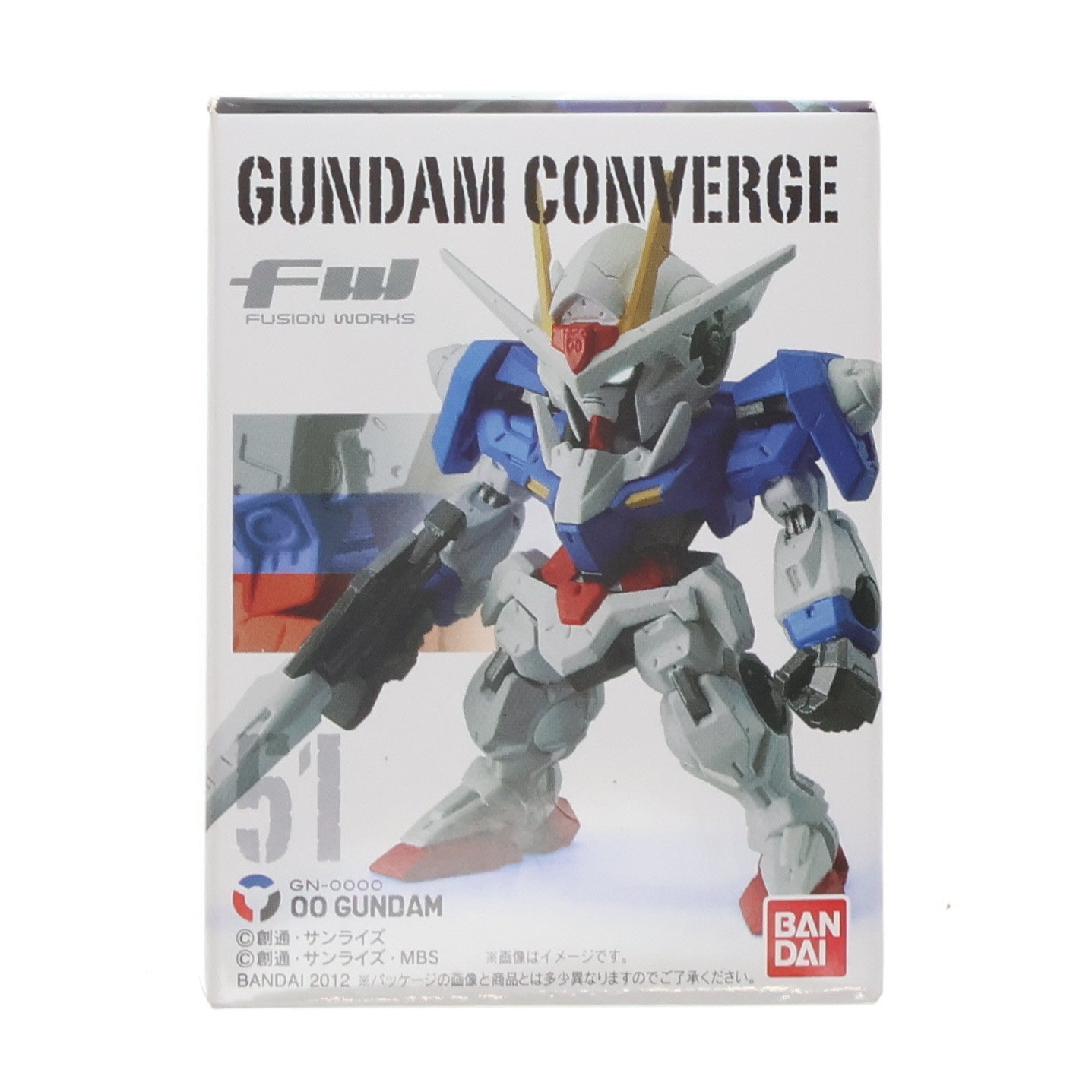 【中古即納】[FIG] (単品)(食玩) FW GUNDAM CONVERGE9(ガンダムコンバージ) 00(ダブルオー)ガンダム 機動戦士ガンダムシリーズ フィギュア バンダイ(20121223)
