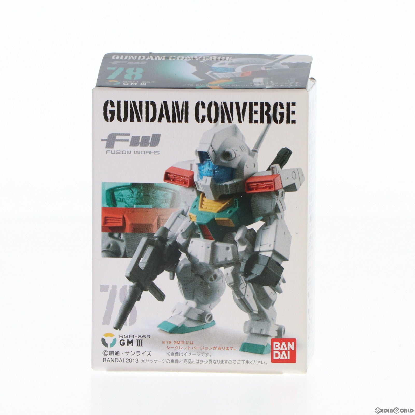 【中古即納】[FIG] (単品)(食玩)FW GUNDAM CONVERGE13(ガンダムコンバージ) 【シークレット】ジムIII 機動戦士ガンダムシリーズ フィギュア バンダイ(20131231)